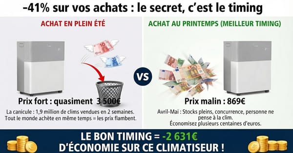 Acheter au bon moment, c'est faire des économies